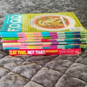 Everyday Food Magazine Stack with Red 'Eat This, Not That!' Guide